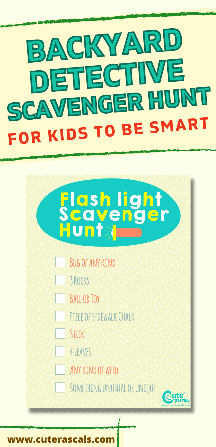 8 Thrilling Clues in Backyard Outdoor Scavenger Hunt For Kids to Try Now