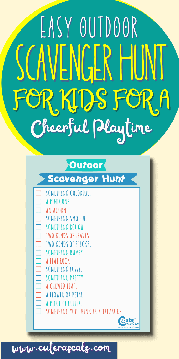 Fun Outdoor Scavenger Hunt For Kids Who Love to Explore