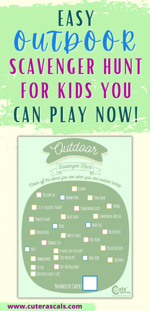 Where Are The Clues? Great Outdoor Scavenger Hunt Games For Kids