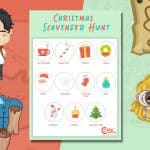 Creative Indoor/Outdoor Christmas Scavenger Hunt For Kids