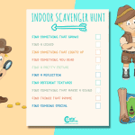 Easy! Indoor Scavenger Hunt For Kids to Enjoy in 10 Clues
