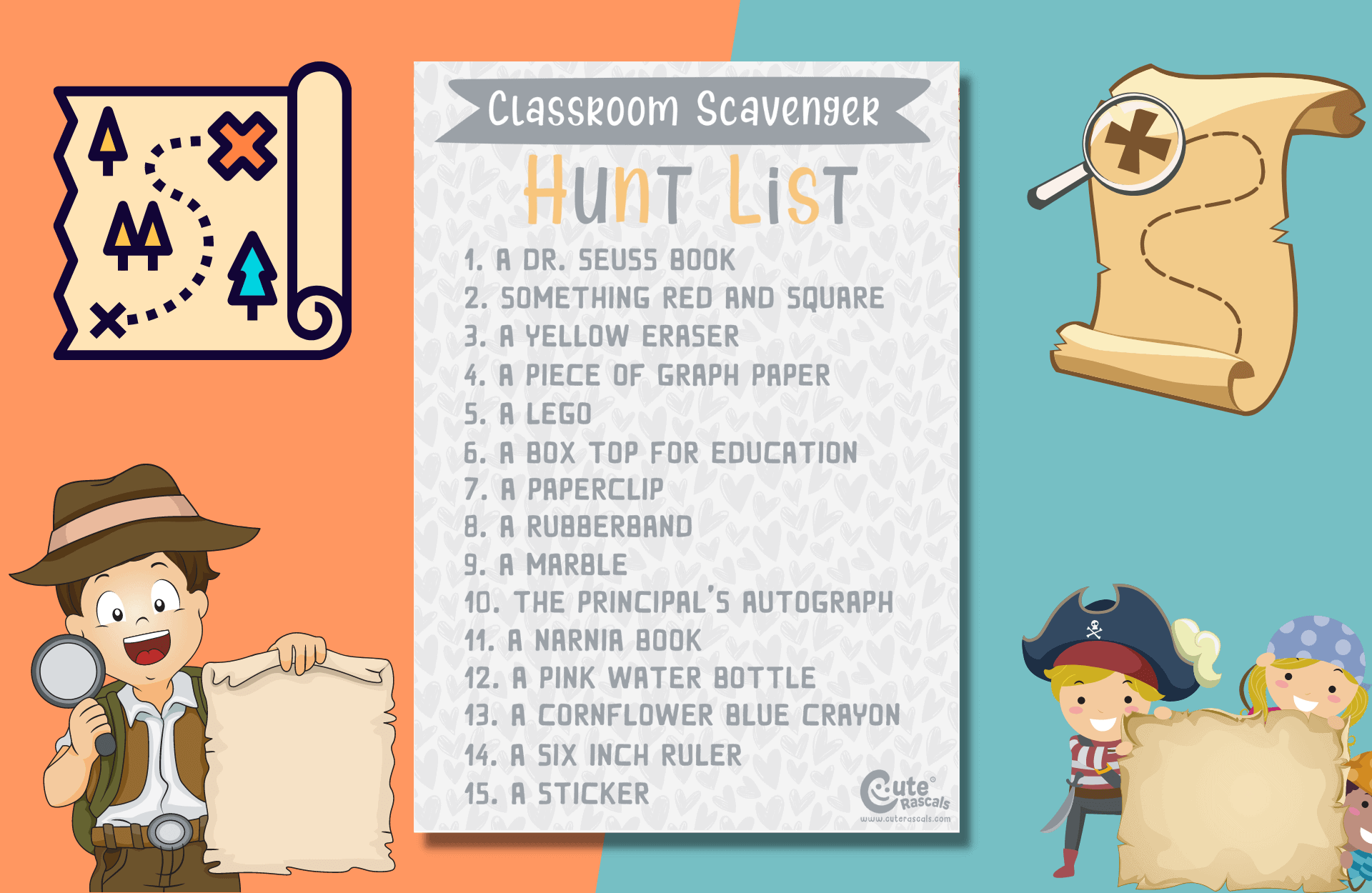 Fun Outdoor Classroom Scavenger Hunt For Kids To Enjoy While Learning