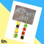 Caps for Mom Mother's Day Activity for Preschoolers Sensorial Worksheets (1-2 Year Olds)