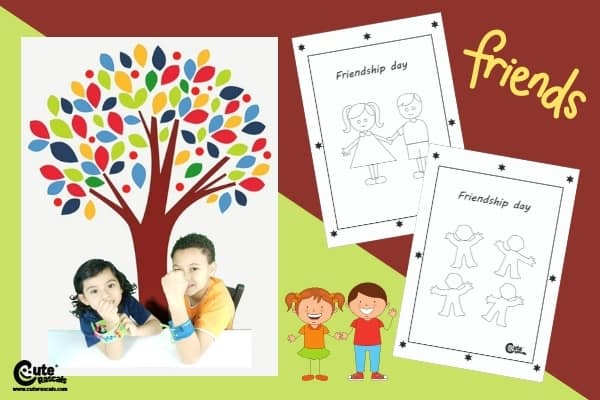 Friendship Bracelet Craft Activities for Preschoolers Worksheets (4-6 Year Olds)
