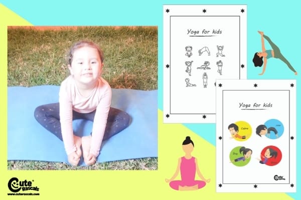 Easy Yoga for Kids Gross Motor Activities for Preschoolers Worksheets (4-6 Year Olds)