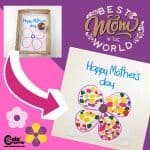 Playdough Flowers Mother's Day Craft Ideas for Toddlers Sensorial Worksheets (2-4 Year Olds)