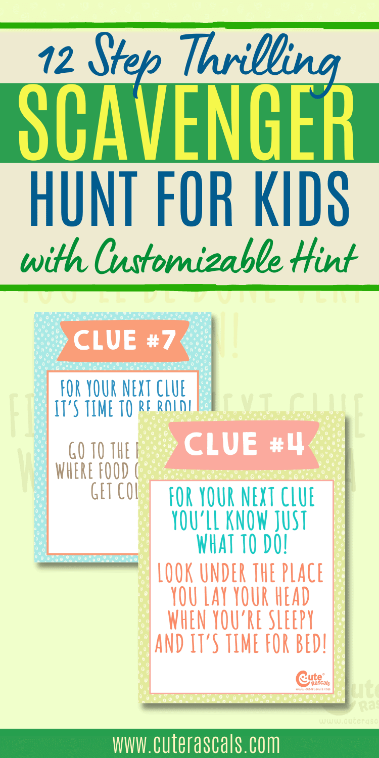 The Only Indoor/Outdoor Scavenger Hunt For Kids You Need To Have A Good Time