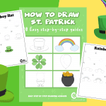 10 Fun Drawing Guide For Kids To Celebrate St. Patrick's Day