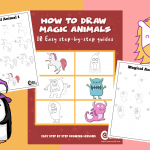 10 Magical Animals Kids Can Draw Easily (Monsters, Unicorns & More)