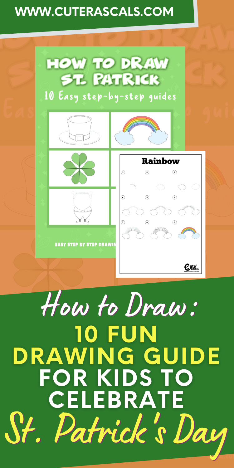 How To Draw: 10 Fun Drawing Guide For Kids To Celebrate St. Patrick's Day