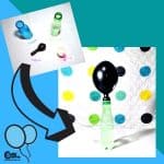 Halloween Blowing Black Balloons Kid Science Experiments Worksheets (4-6 Year Olds)