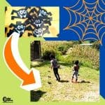 Let's Collect Spiders Gross Motor Games for Preschoolers Worksheets (4-6 Year Olds)