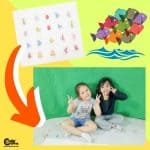 Love the Ocean Matching Cards Activity Games for Kids Worksheets (4-6 Year Olds)