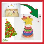 Colorful Christmas Tree Craft for Kids Montessori Worksheets (4-6 Year Olds)
