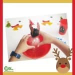 Christmas Reindeer Balloon Science Experiment STEM Worksheets Pre-K (4-6 Year Olds)
