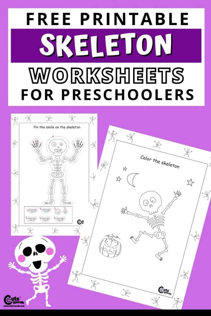 Free printable skeleton worksheets