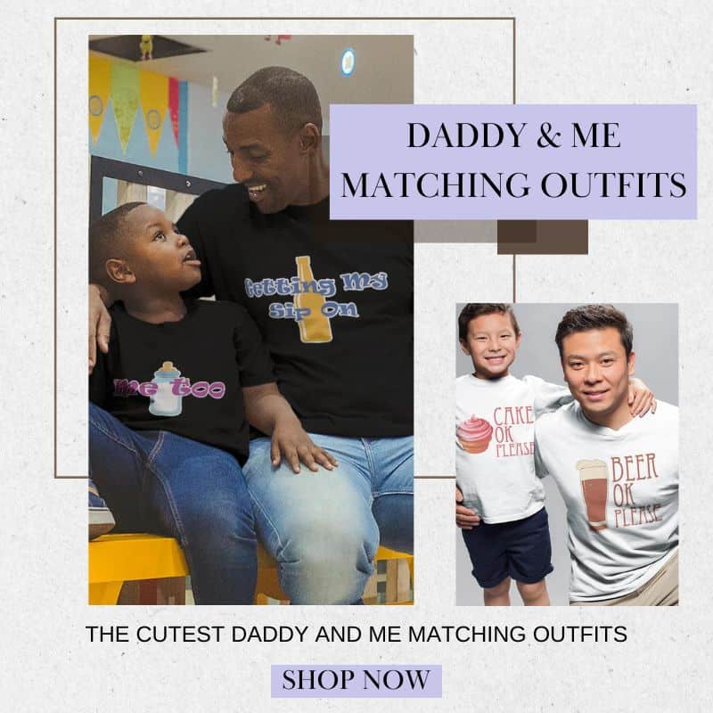 Daddy & me matching outfits